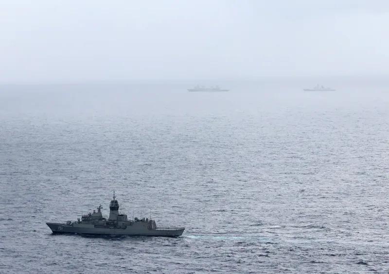 China's Live-Fire Naval Exercises in Tasman Sea Prompt Concern from Australia and New Zealand