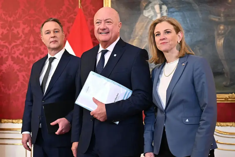 Partie austriackie docierają do paktu dla rządu koalicyjnego wśród wyzwań gospodarczych