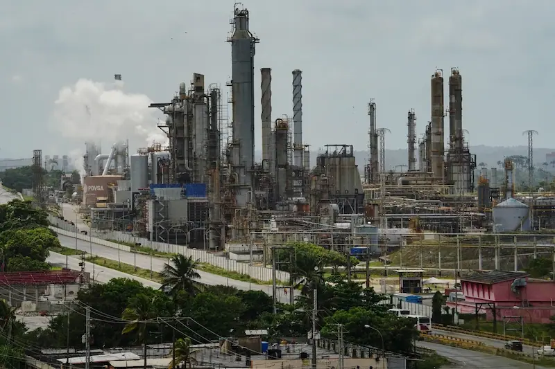 สหรัฐฯเพิกถอนใบอนุญาตของ ENI ในอิตาลีในการนำเข้าก๊าซที่มาจากเวเนซุเอล