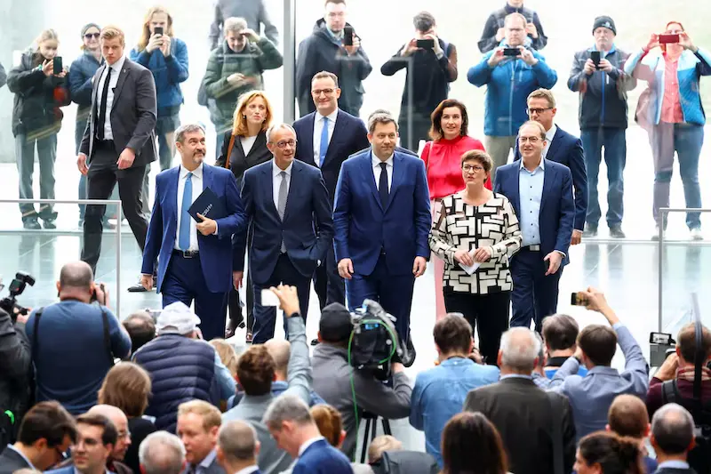 German Coalition Deal Aims to Revive Economy Amid Global Trade Turmoil