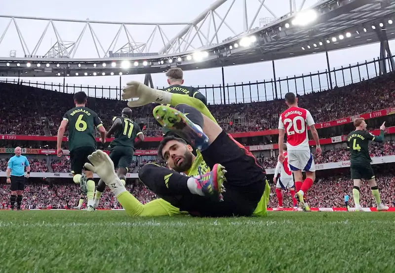 Arsenal stłumiony przez Brentford w losowaniu 1-1, Liverpool zbliża się do tytułu Premier League