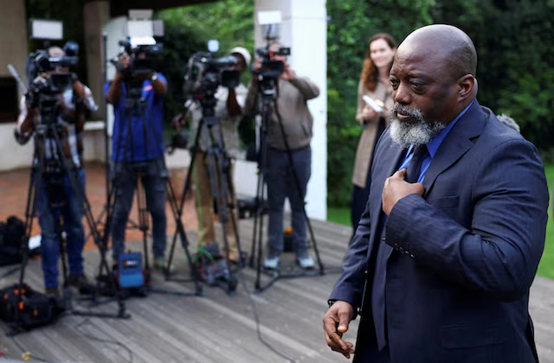 Il partito dell'ex presidente della RDC Joseph Kabila ha sospeso, beni sequestrati per un presunto sostegno ai ribelli