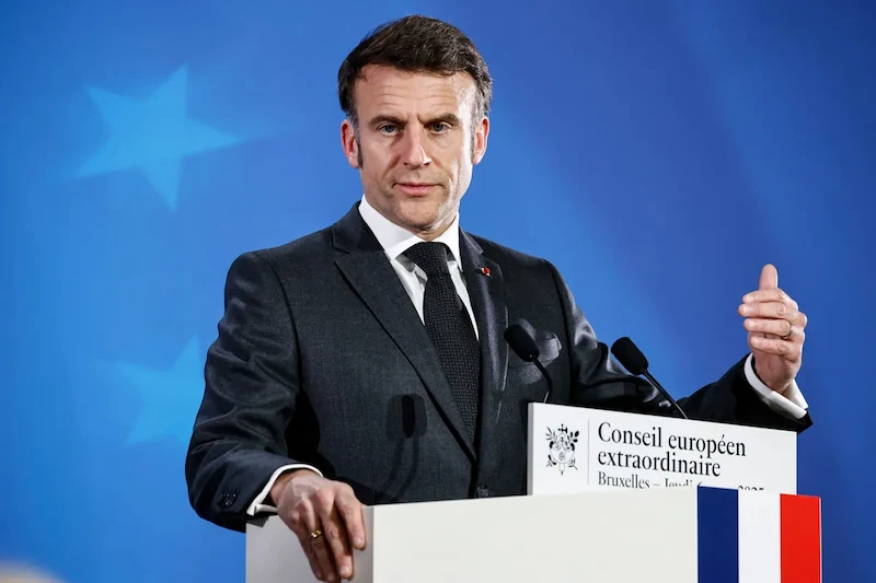 Macron sugiere celebrar elecciones tempranas en Francia tan pronto como otoño
