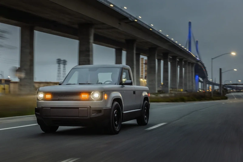 Amazon-unterstütztes Startup führt einen erschwinglichen, amerikanisch hergestellten Electric Pickup vor