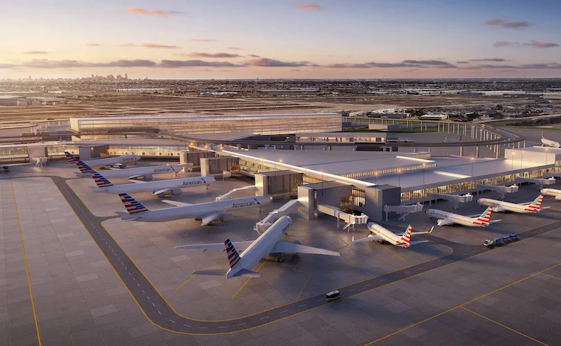 American Airlines und DFW Airport geben 4 Milliarden US -Dollar für ein Terminalerweiterungsvertrag an