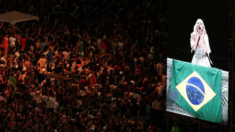 Aresztowania dokonane w domniemanym spisku mającego na celu zakłócenie koncertu Lady Gaga w Rio de Janeiro