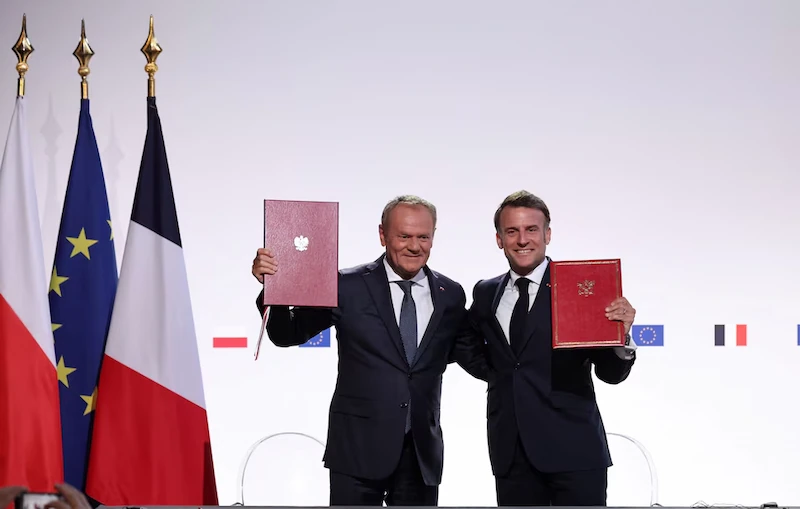 La Francia e la Polonia rafforzano l'alleanza strategica con il trattato che copre la difesa e la cooperazione nucleare