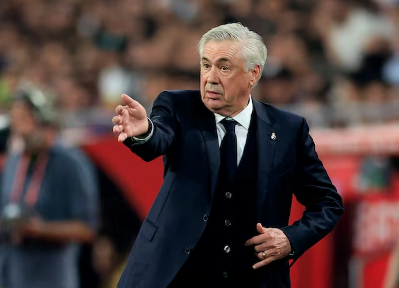 Il rinomato manager Carlo Ancelotti per assumere la leadership della squadra nazionale brasiliana dopo la partenza del Real Madrid