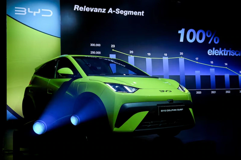 BYD lancia auto elettriche a prezzi accessibili in Europa, ponendo concorrenza per i rivali