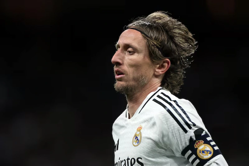 Luka Modric per salutare il Real Madrid dopo il successo della Coppa del Mondo del club