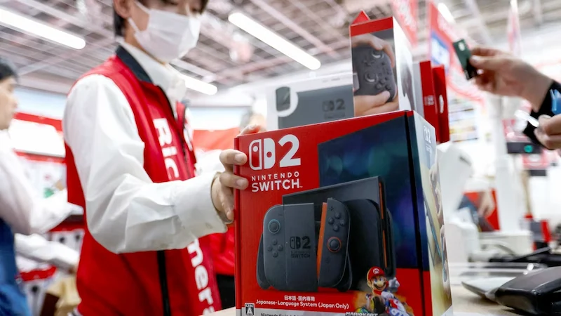 Nintendo Switch 2 выходит на рынок с рекордными продажами